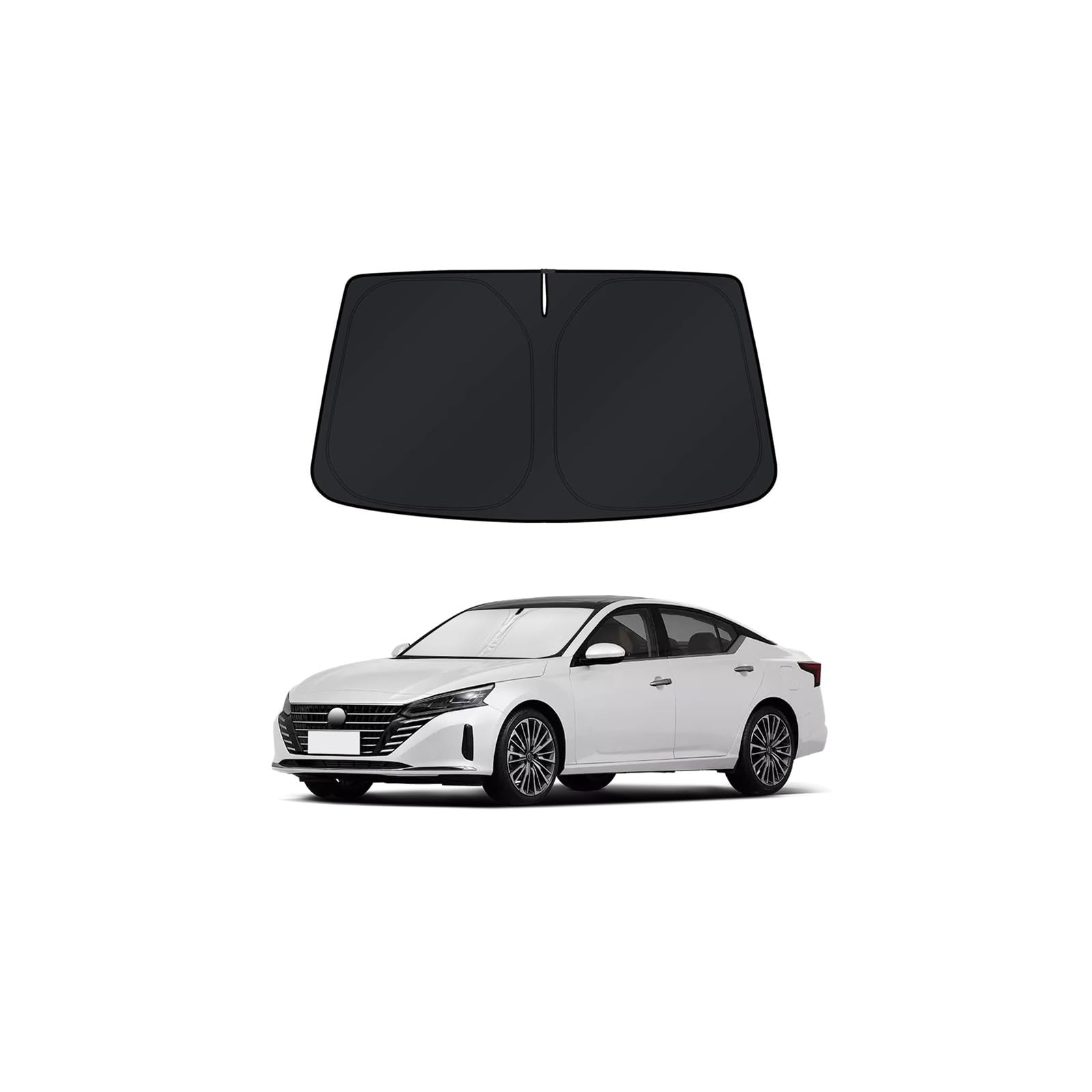 Custom Fit Windshield Sun Shade for Nissan Altima 2019-2026 | Custom Fit Wind...