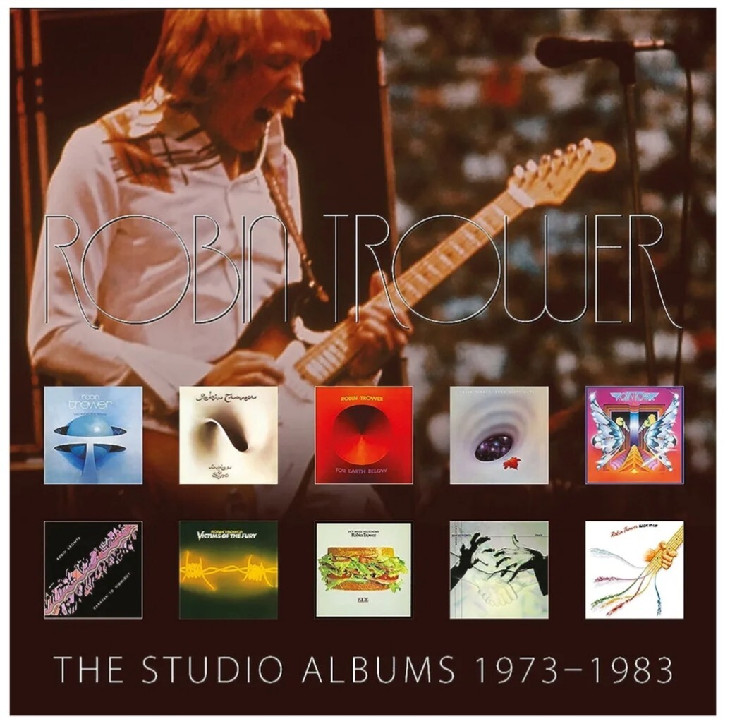 ROBIN TROWER The Studio Albums 1973-1983 Robin Trower 10 CD💿 BOX SET NEW SEALED