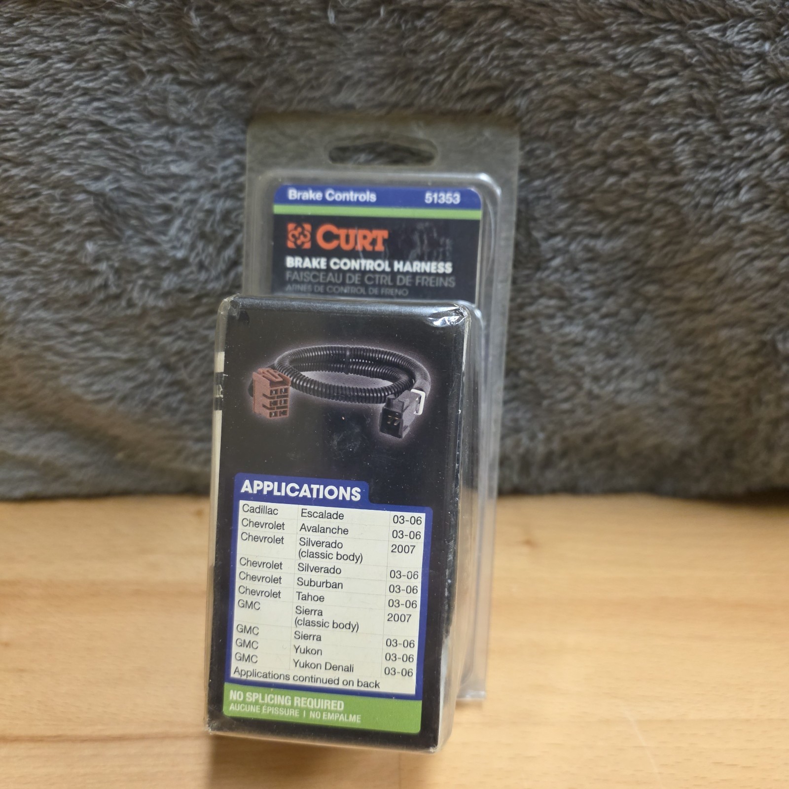 CURT Early 2000s GM Brake Controller Harness Brand New Part #51353