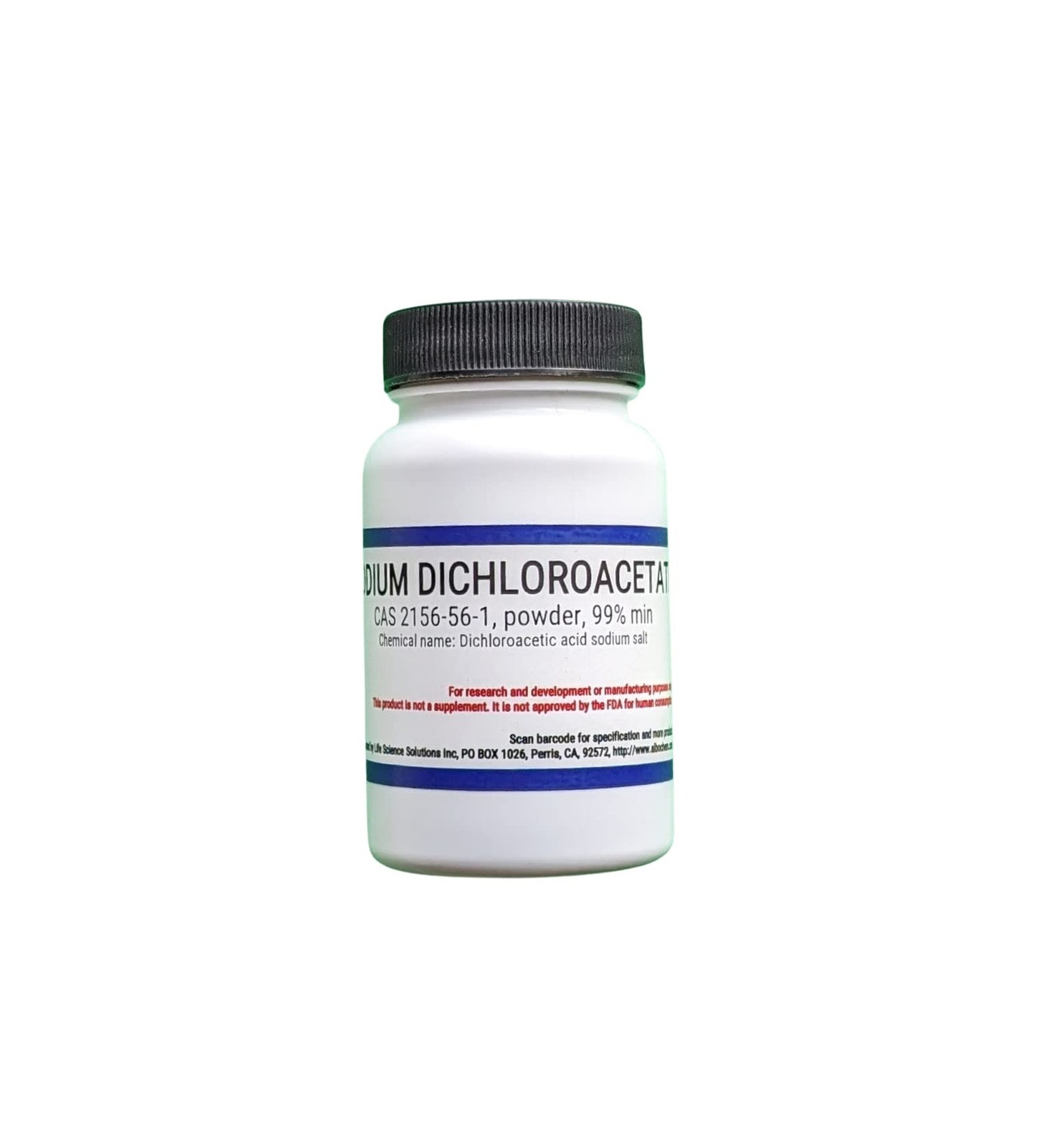 Sodium dichloroacetate, 99%, 25 Grams - Pure Chemicals Inc