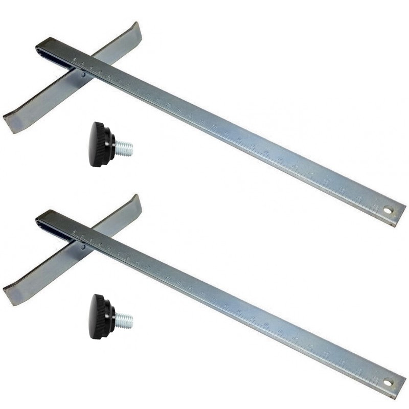DeWalt 2 Pack of Genuine OEM Replacement Rip Fences + Rip Fences, COMBO00234