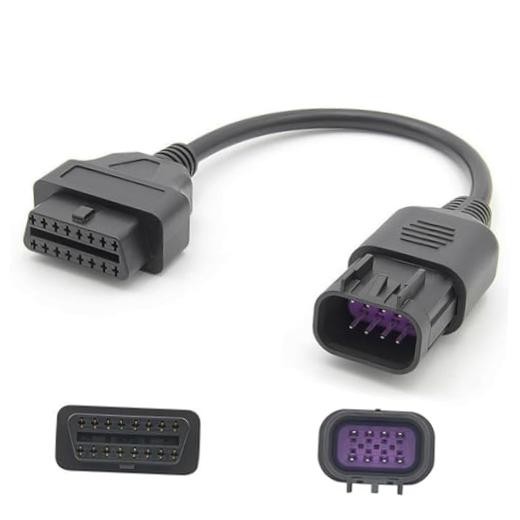 OBD2 Adapter Cable for Polaris 8 pin to 16 pin OBD2 Diagnostic Diagnostic Code
