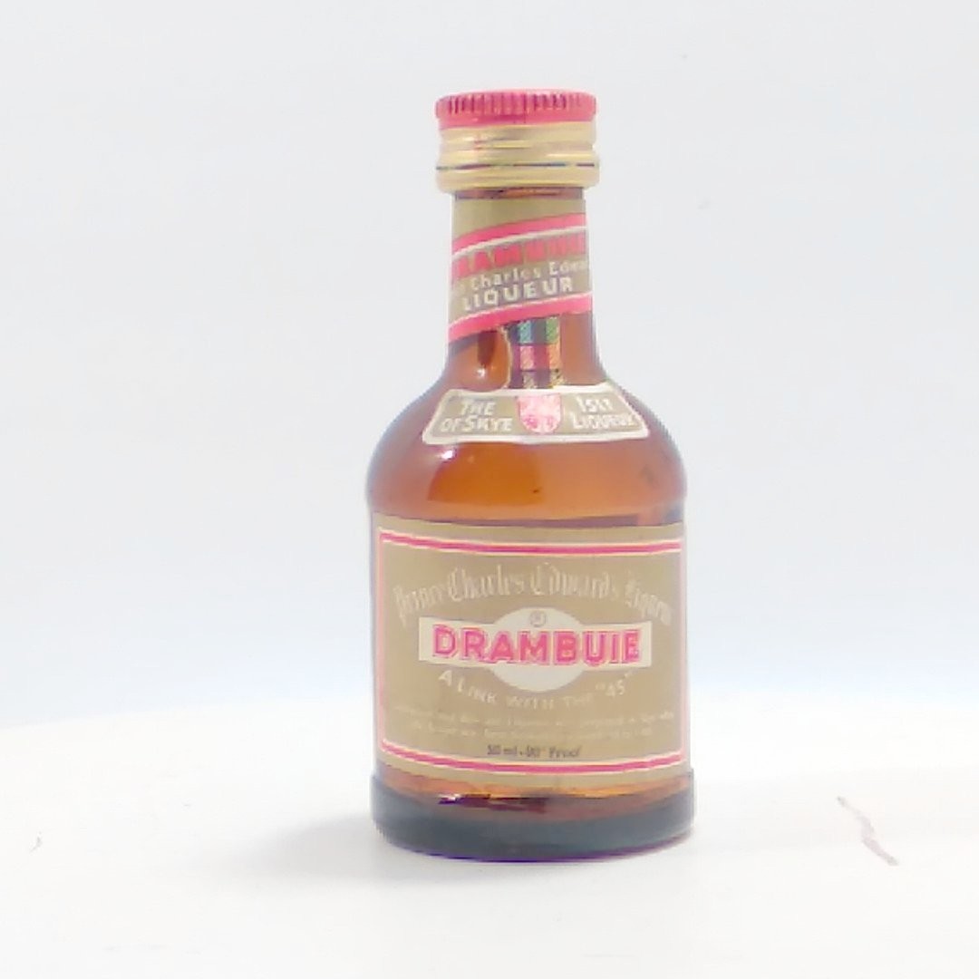 Drambuie Liqueur Scotland Miniature Empty Bottle