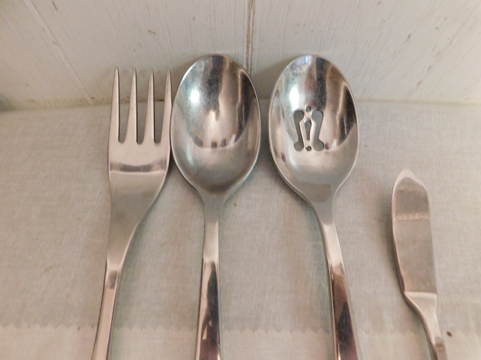 Robert Welch AMMONITE Serving Set stainless Steel 4 pc