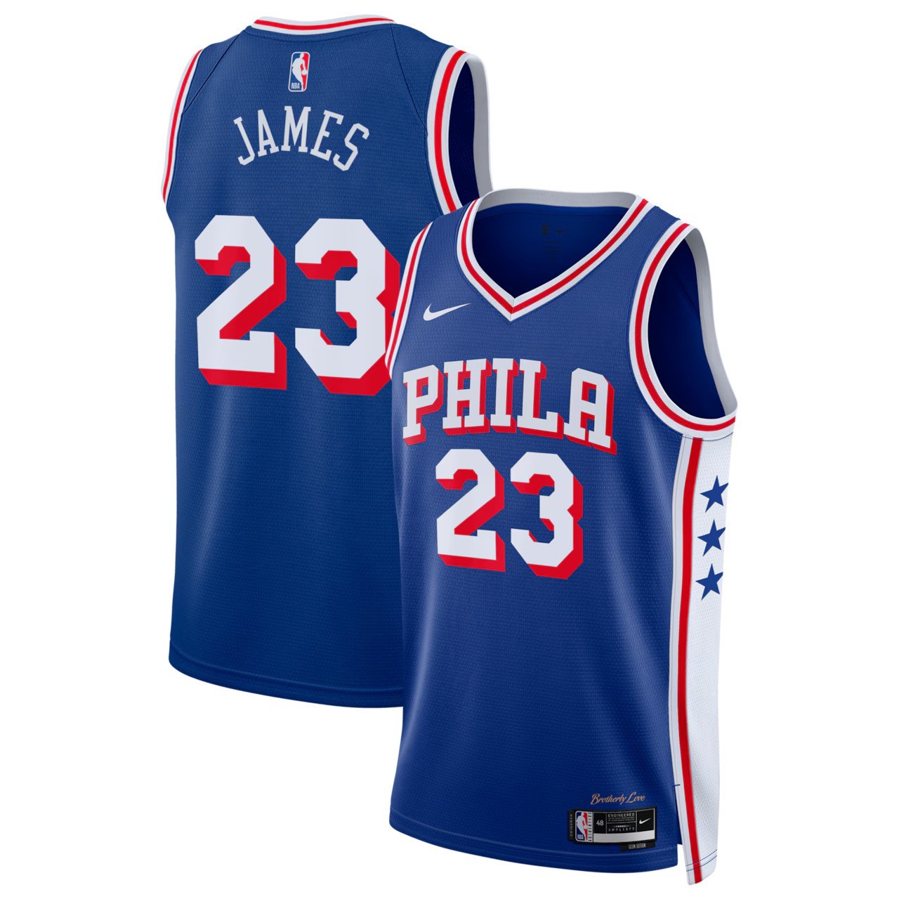NWT LeBron #23 James Royal Stitched Jersey YOUTH