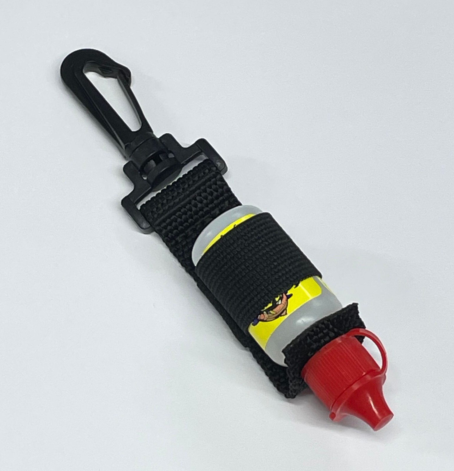 Fly Fishing Bottle Holder, Troutflies own Bottle Holder Clip for Zinger