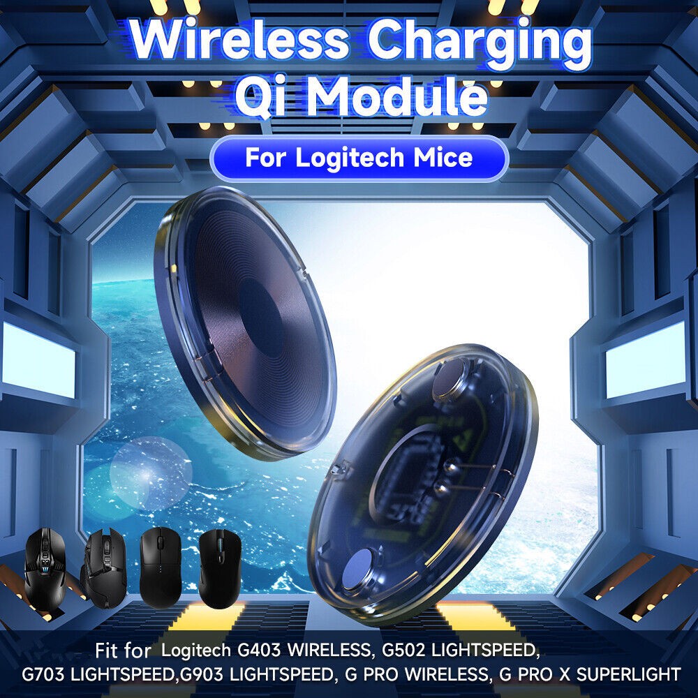 Wireless Charging Receiver Module For Logitech Mouse G403 G502 G903 GPW G PRO