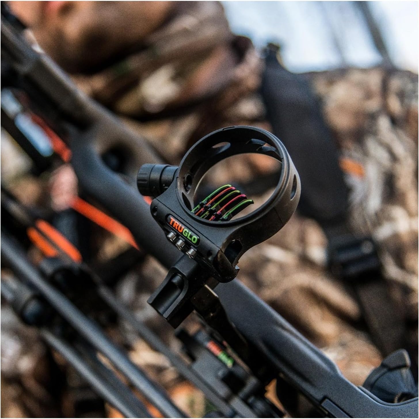 Compact Lightweight Archery Sight - Storm G2 Black
