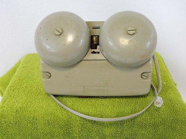 VINTAGE Western Electric L1AMP Dual-gong External Telephone Ringer Bell System