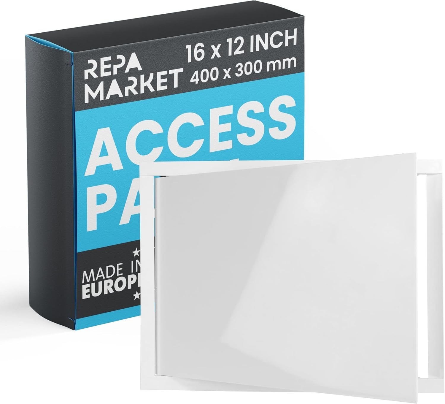 Modern White ABS Wall Panel - Hinged Access Door for Drywall