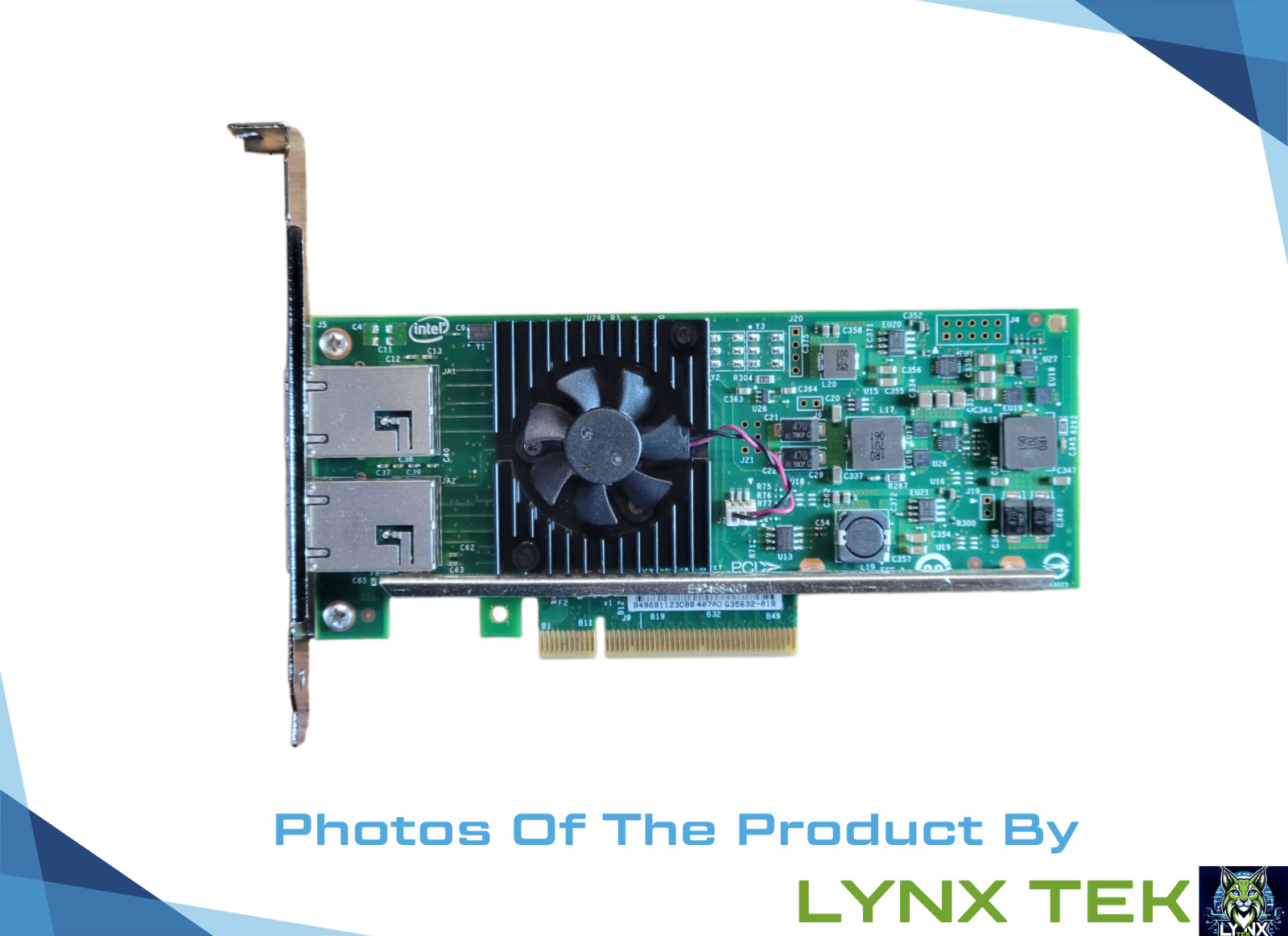 Dell Intel X540-T2 10GbE Dual Port Copper RJ-45 NIC Network Adapter K7H46 03DFV8