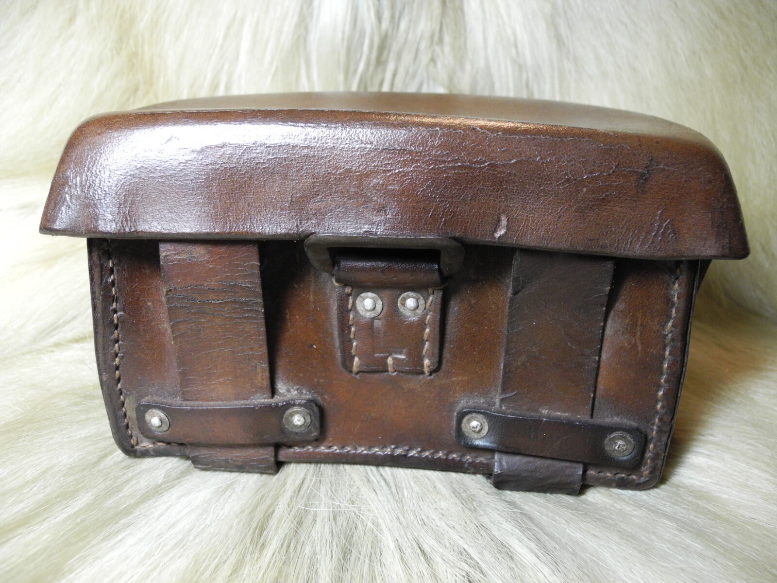 WW2 German Military WEHRMACHT sanitary Pouch Stamp dny 1942.