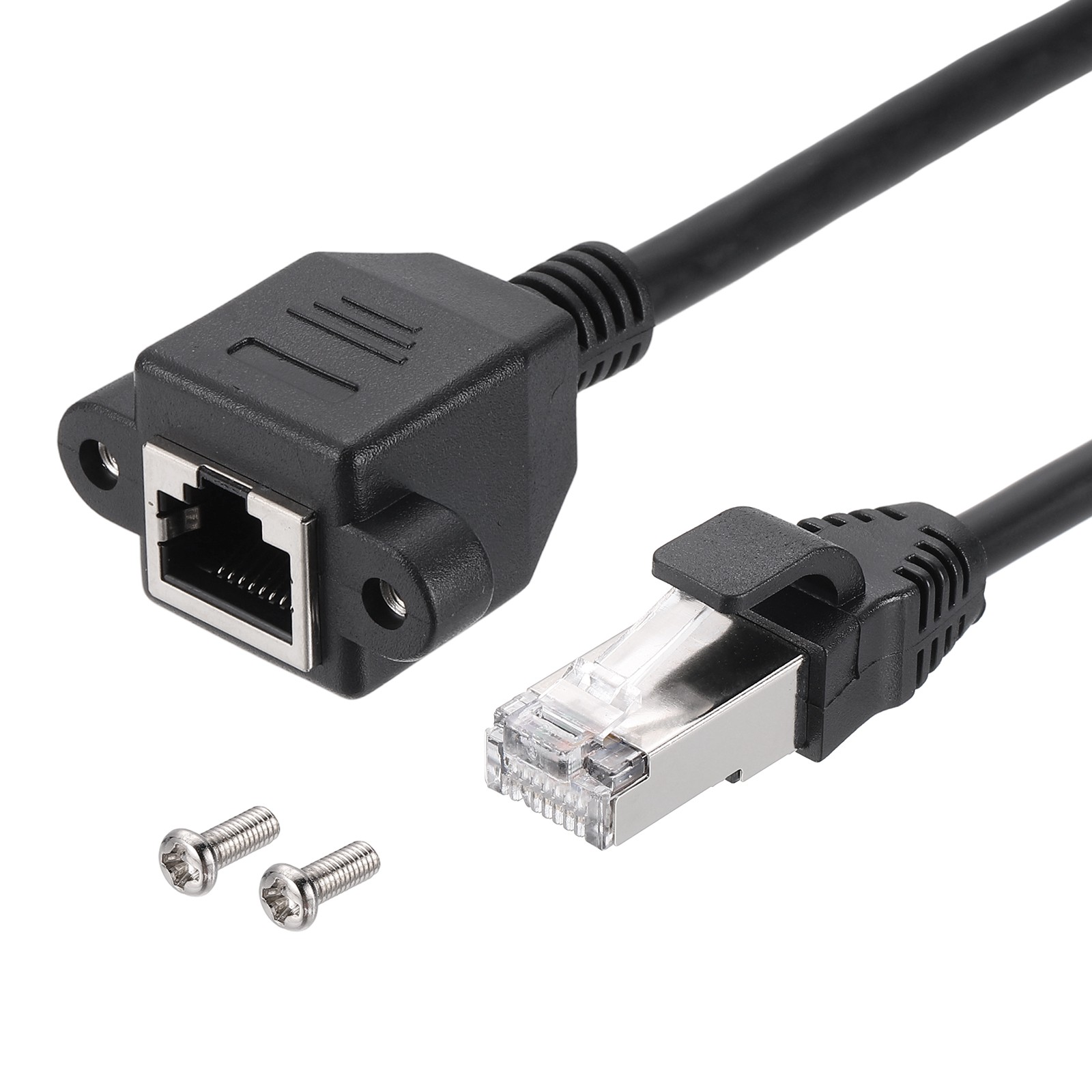 Cat5 Ethernet Extension Cable, 9.8Ft RJ45 Male to Female Ethernet Cable Extender
