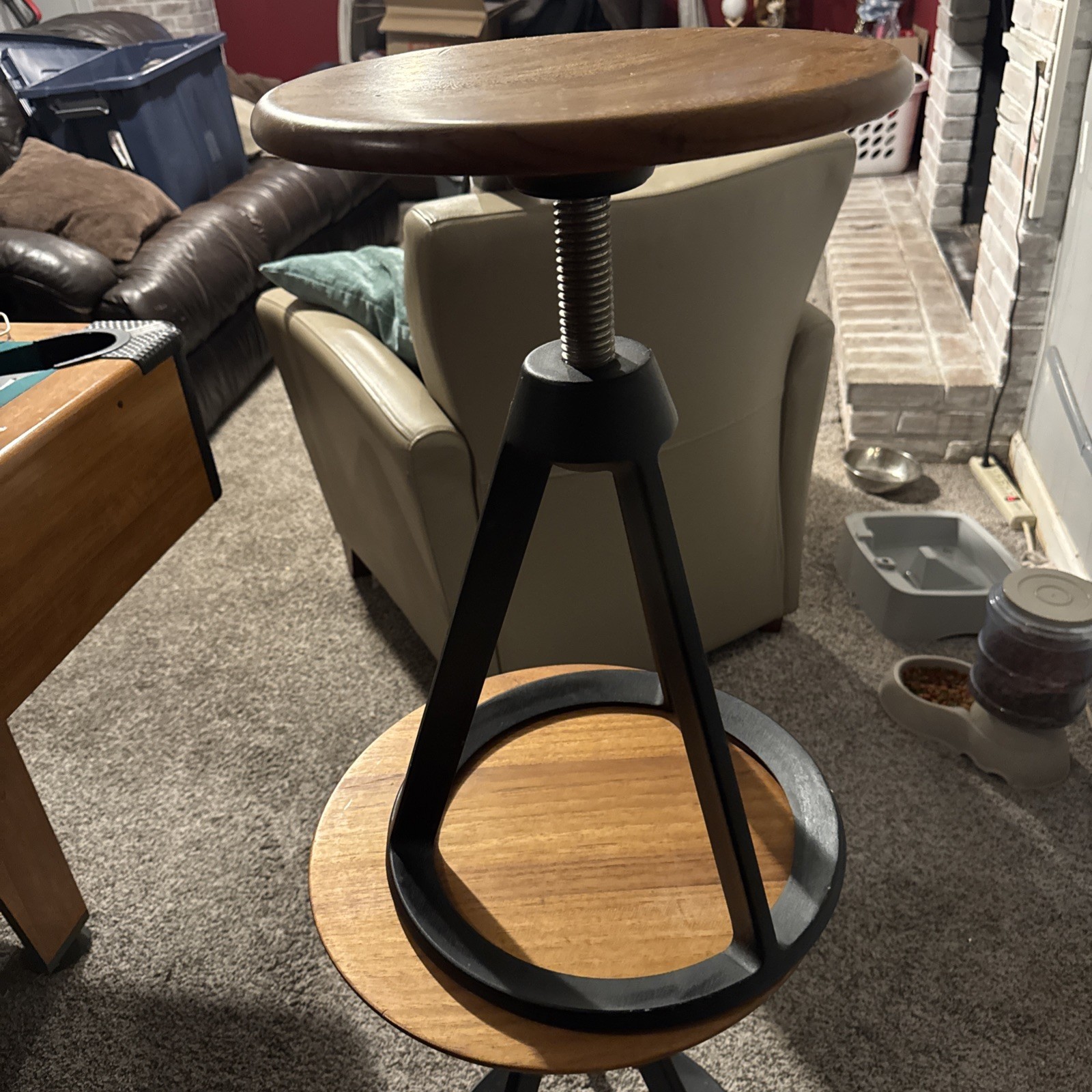 2013 Edward Barber and Jay Osgerby for Knoll Piton adjustable height stool