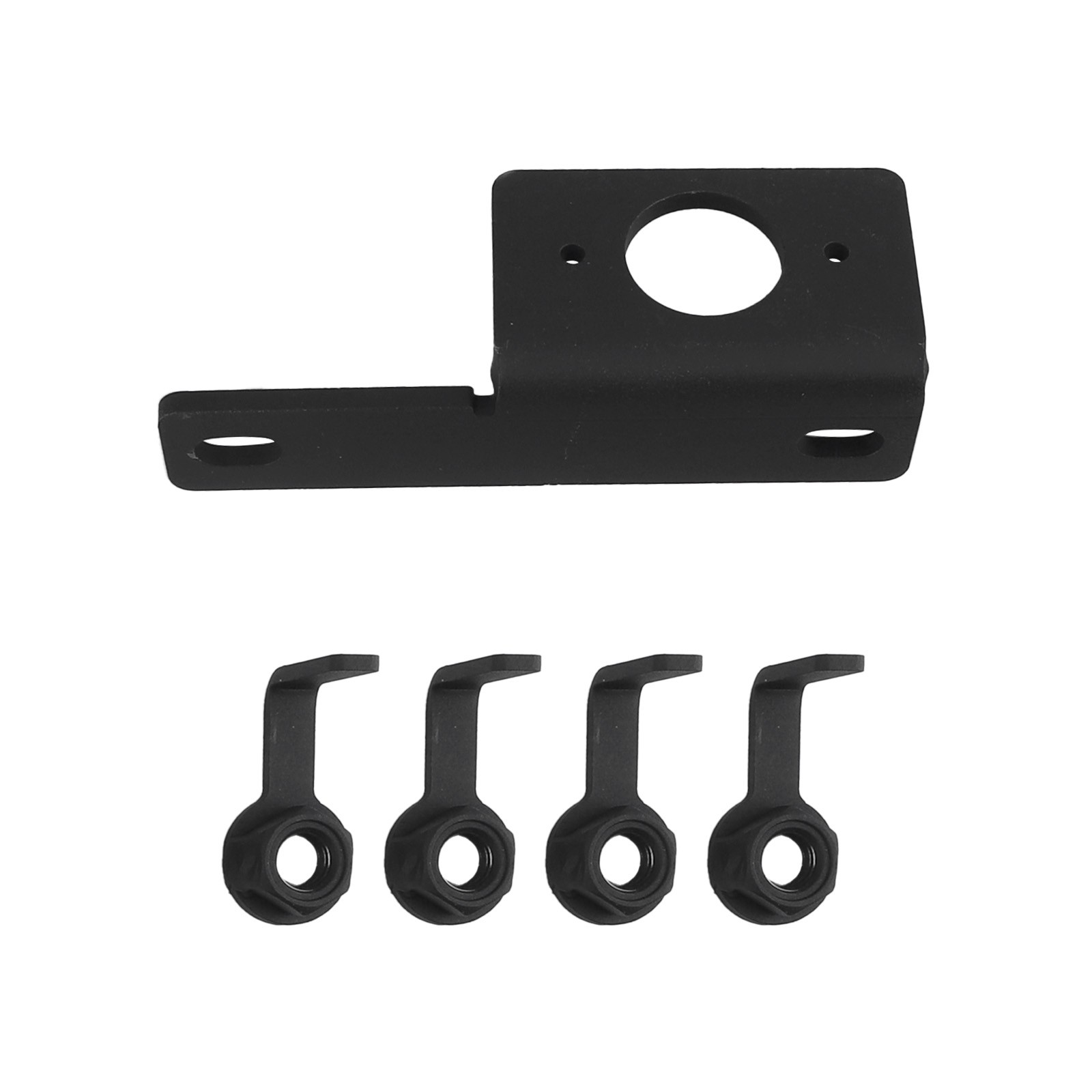 Black Winch Mounting Plate for GMC Sierra 1500 Silverado 1999-2007