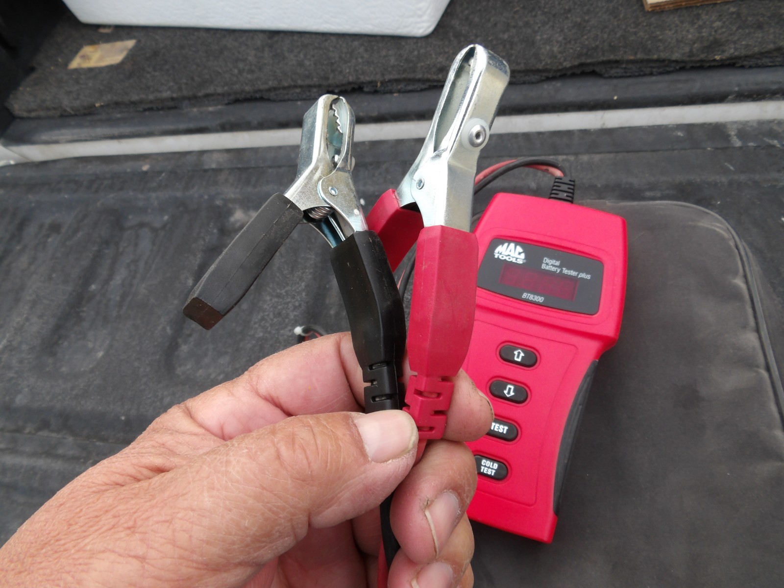 Mac Tools BT8300 Battery Tester Case & Manual MINT