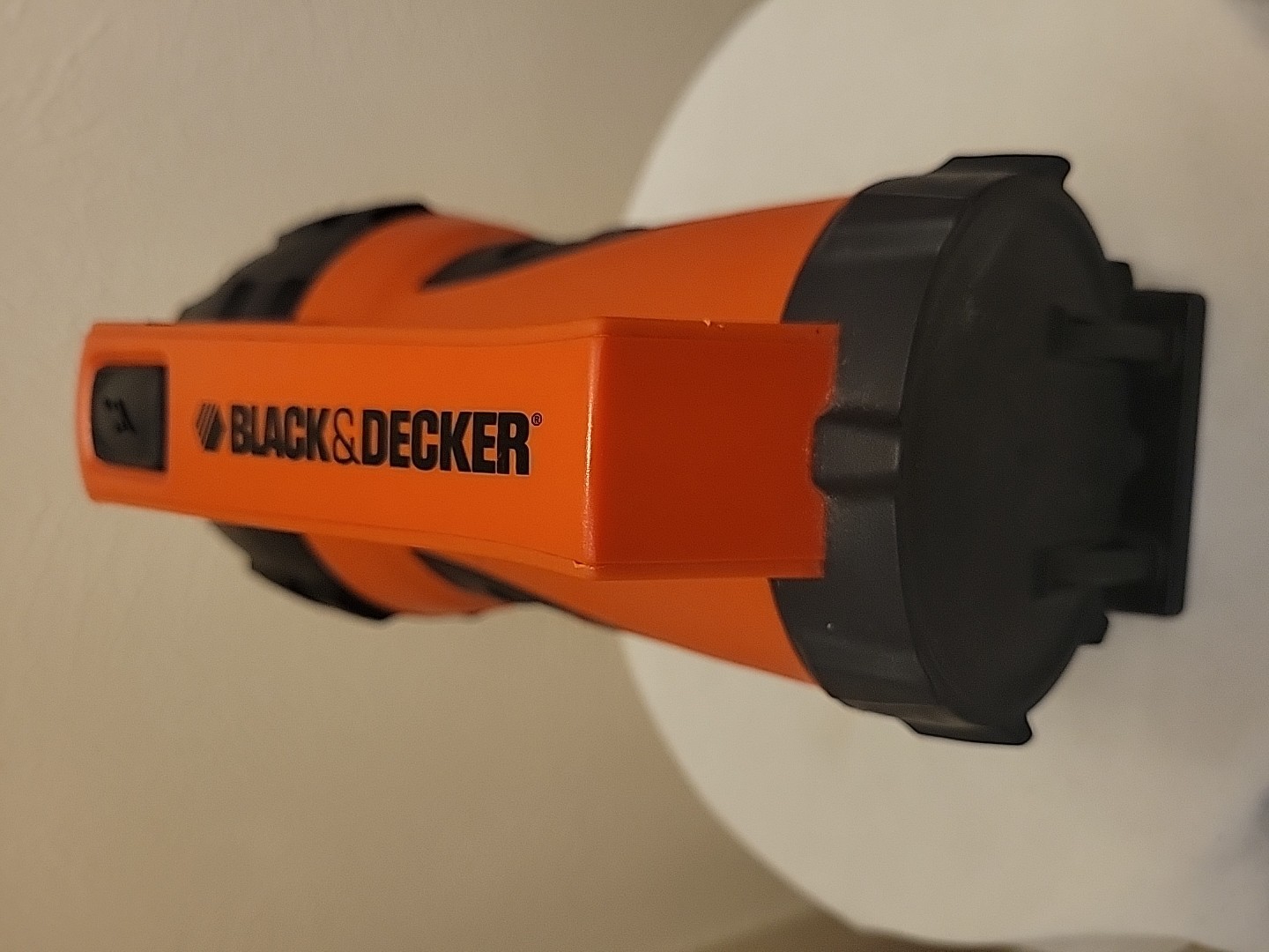 Black & Decker Flashlight Beam Lantern Attached Variable Stand Orange