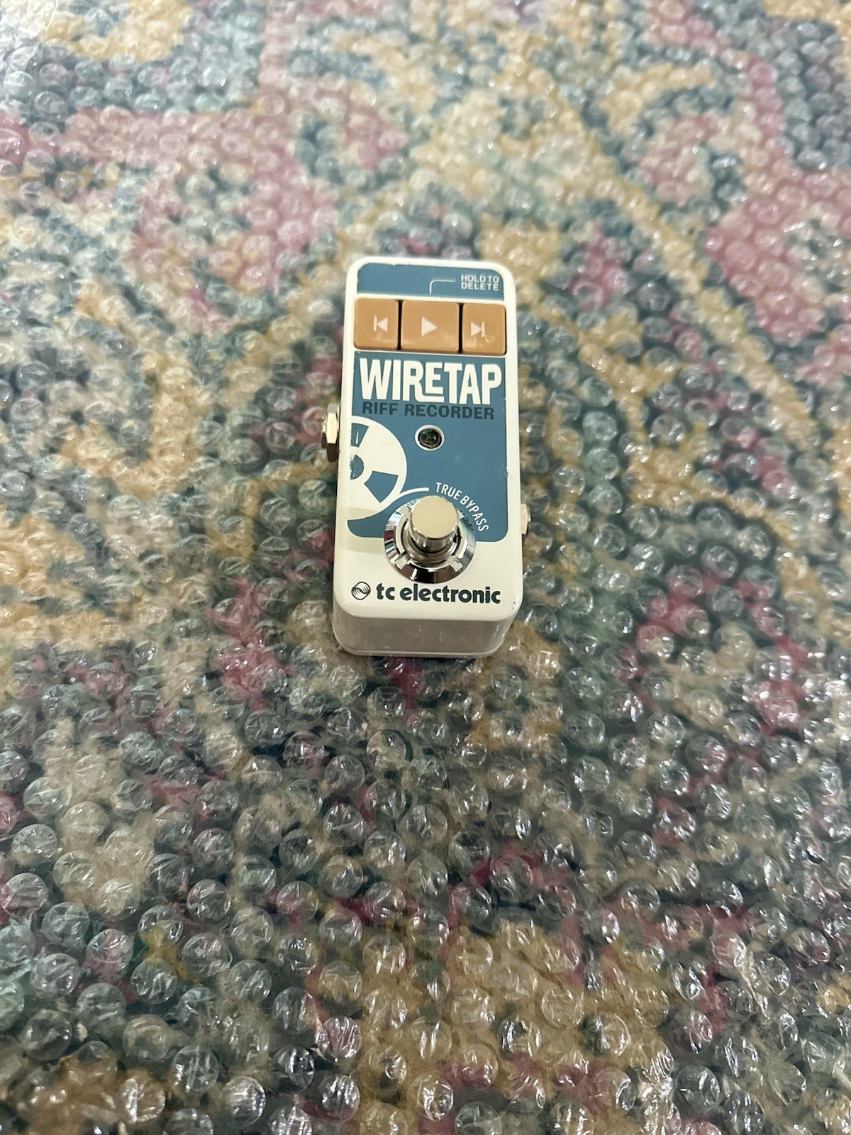 tc electronic Wiretap Riff Recorder Digital Looper Pedal for Electric Guitar