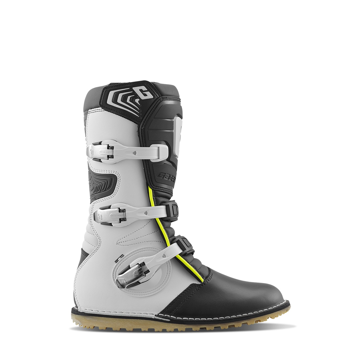 Balance Pro Tech Boots White/Black/Fluo Yellow Sz 9