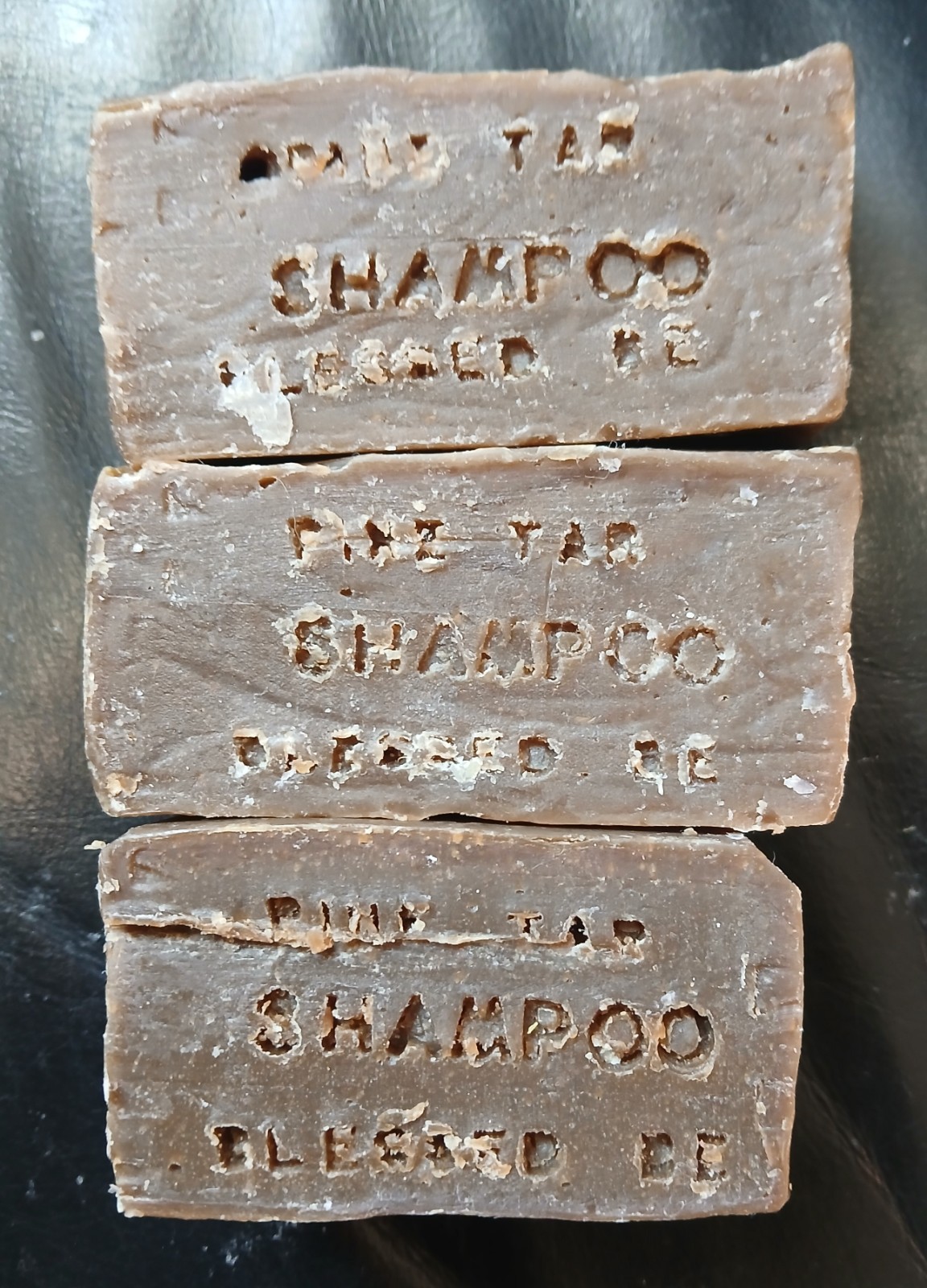 Pine Tar Shampoo Bar by Blessed Be Handmade- for dandruff, eczema, & psoriasis