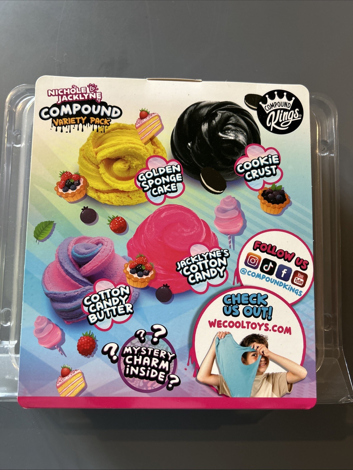 Nichole Jacklyne Compound Variety Pack 4 Pack NIB