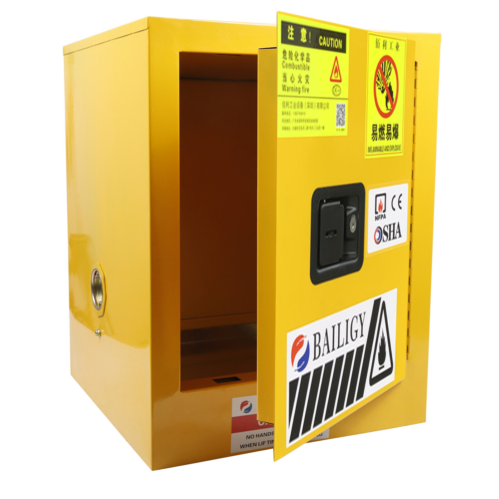 Safety Cabinet Fireproof Flammable Chemicals Hazardous Storage Cabinet 4 Gallon