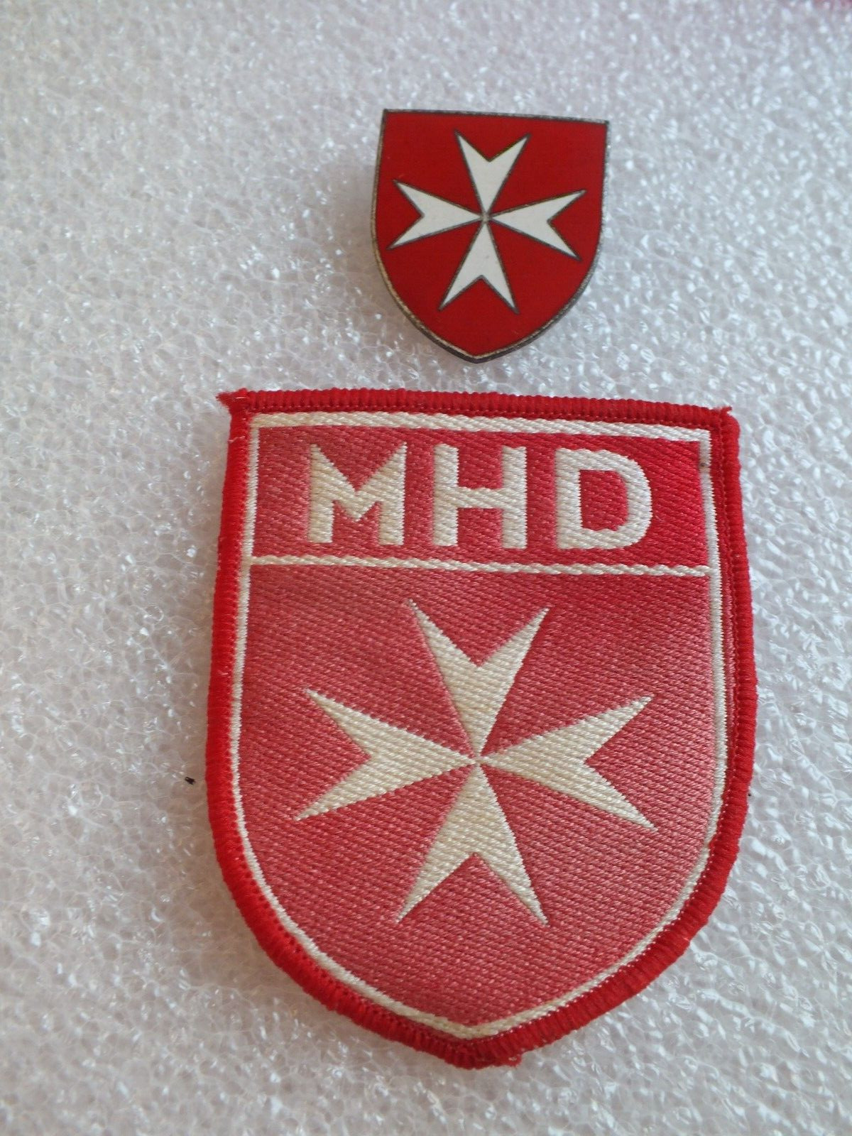 Vintage Brooch + Patch by MALTESERKREUTZ - MG22