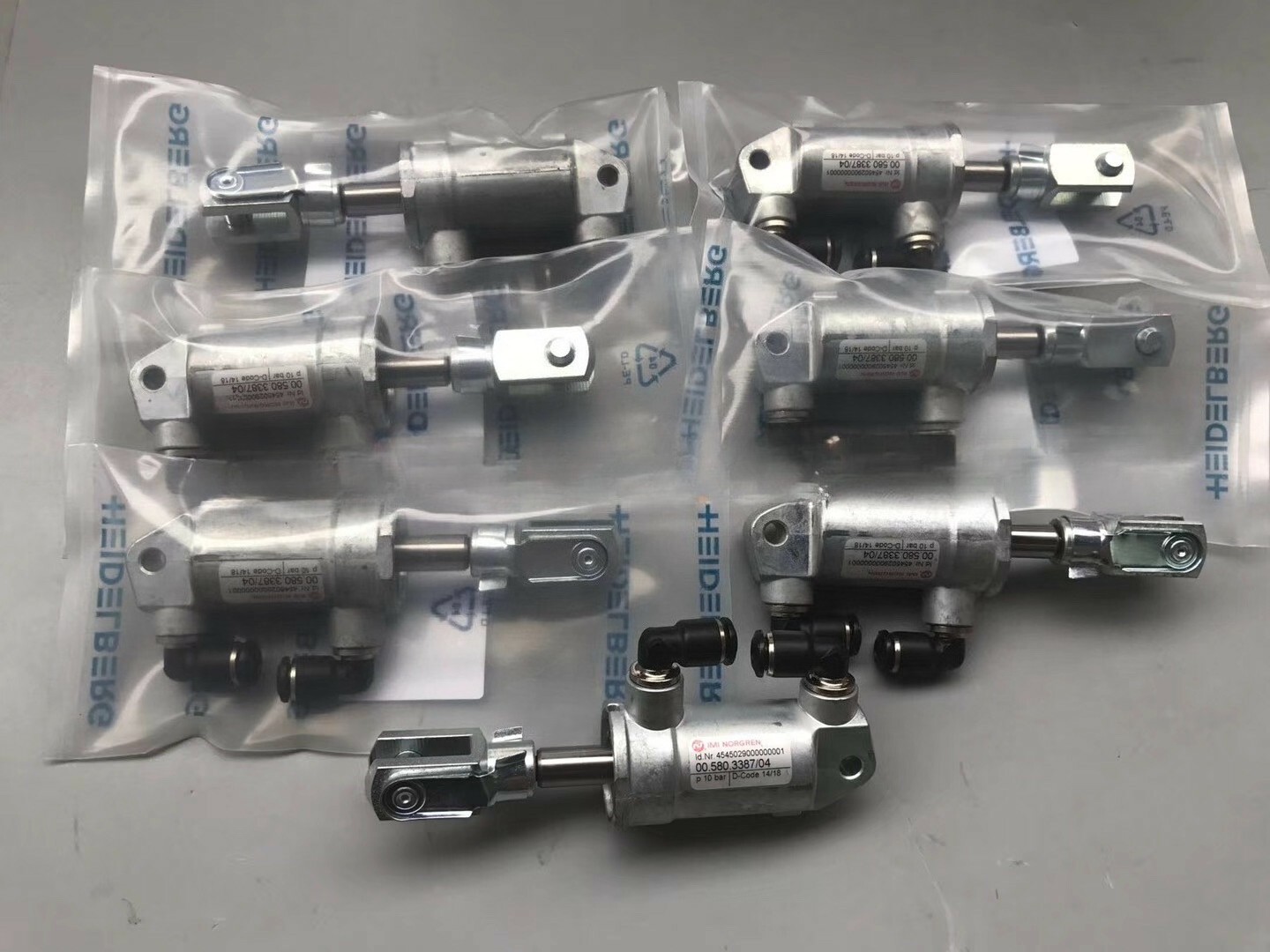 00.580.3387 Imported Pneumatic Cylinder Valve For SM102 CD102 Heidelberg Offset