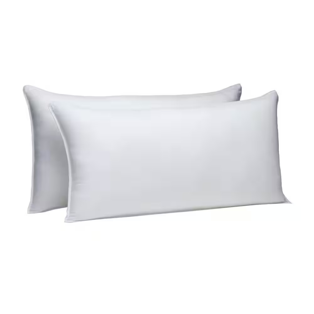 Down Alternative Pillows for Stomach and Back Sleepers, Soft Density, King, Pack