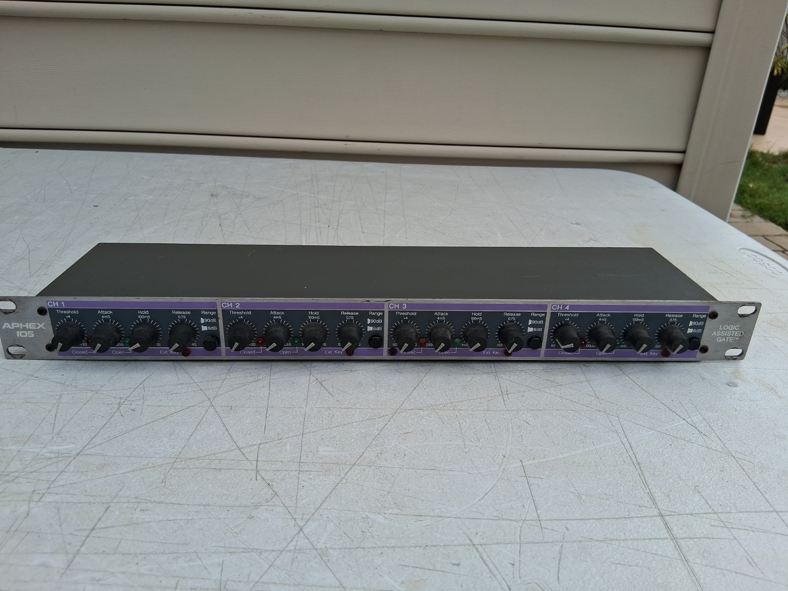 Aphex 105 4-Channel Logic Assisted Gate No Power Supply