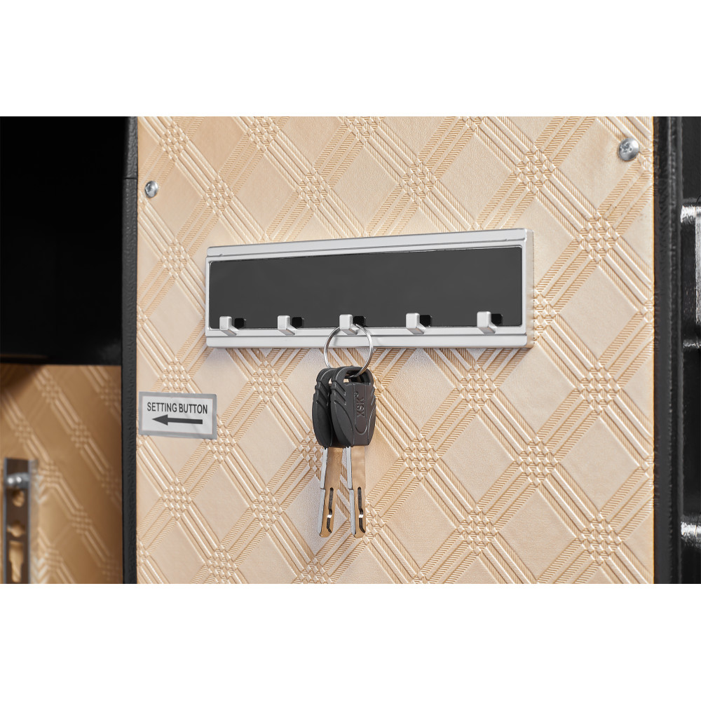 0.23CF Key+Password Safe, Mini Storage for Money & Docs