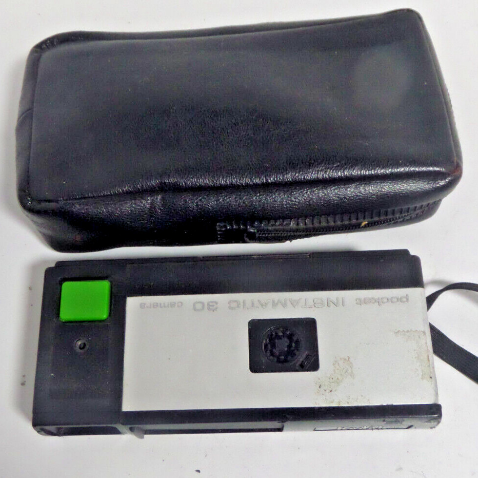 Kodak pocket instamatic 30 film camera vintage