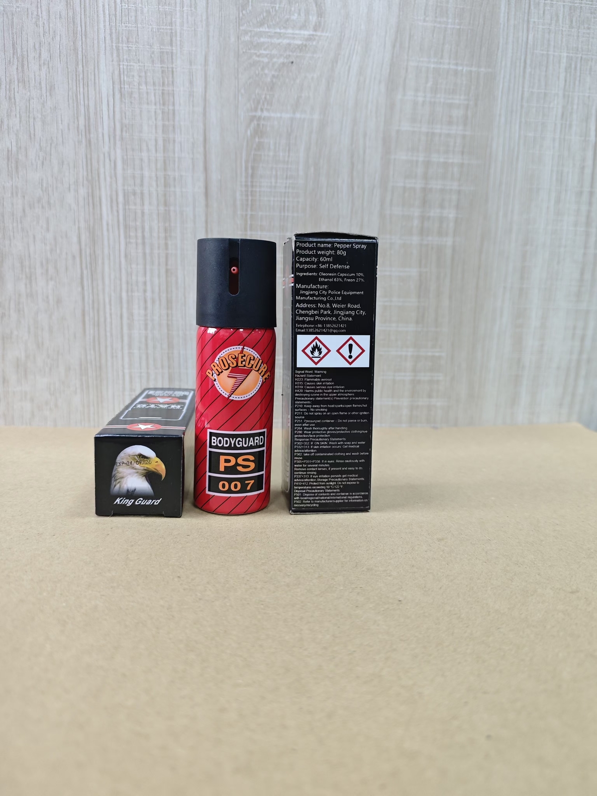 Pepper Spray 2oz FlipTop Self Defense Security Protection