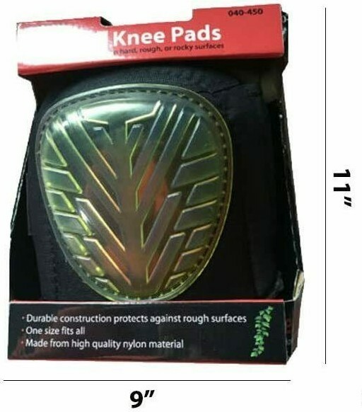 Protective Gel Filled Cushion Knee Pads Pair for Construction Carpenter Flooring