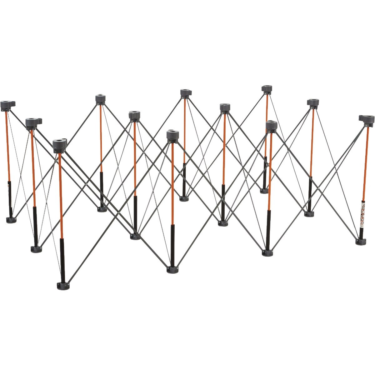 Bora Centipede 48 In. x 72 In. Folding Workstation CK12s CK12S Steel Orange