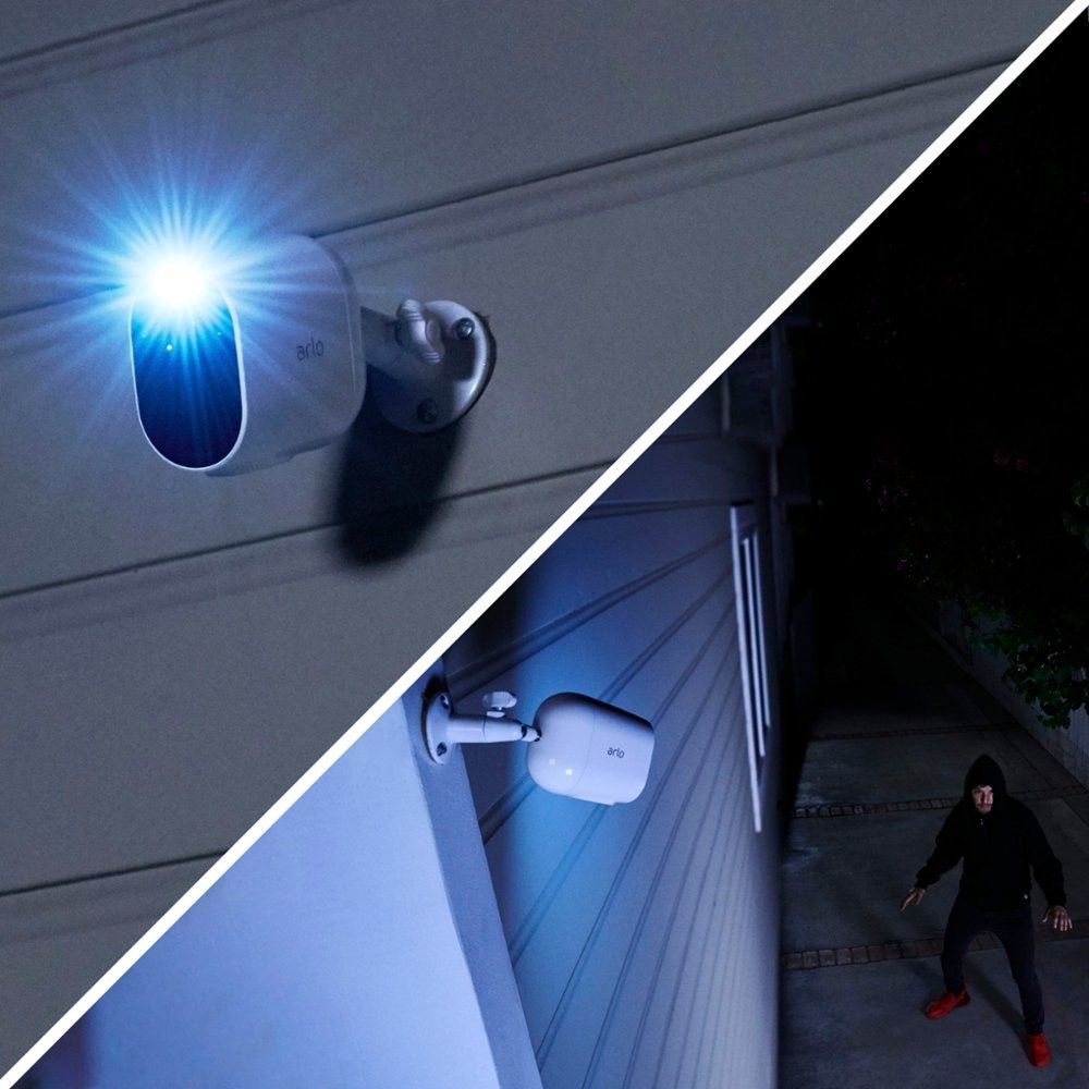 Arlo Essential Spotlight Camera, Wireless Security, 1080p Video, 1 Pack - White