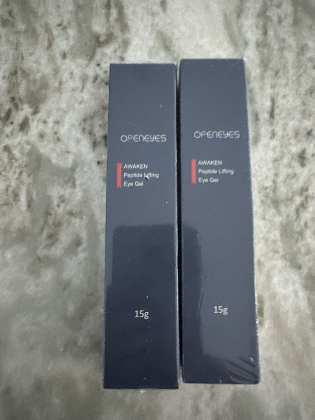 2 Openeyes AWAKEN Peptide Lifting Eye Gel NEW 15g Treatment For Men And Women.