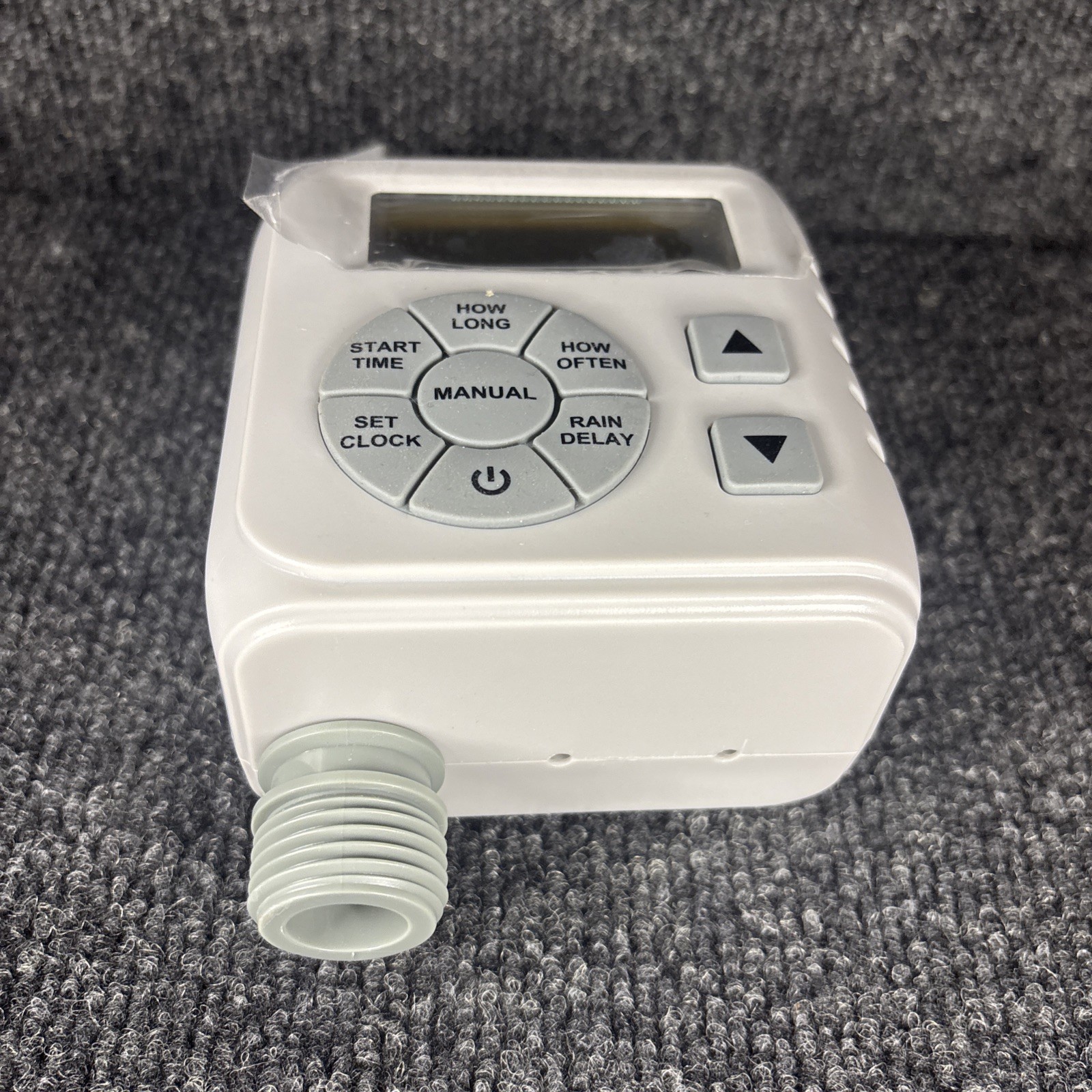 Programmable Sprinkler Timer for Garden Hose. Both Solar & Battery Power. NOB