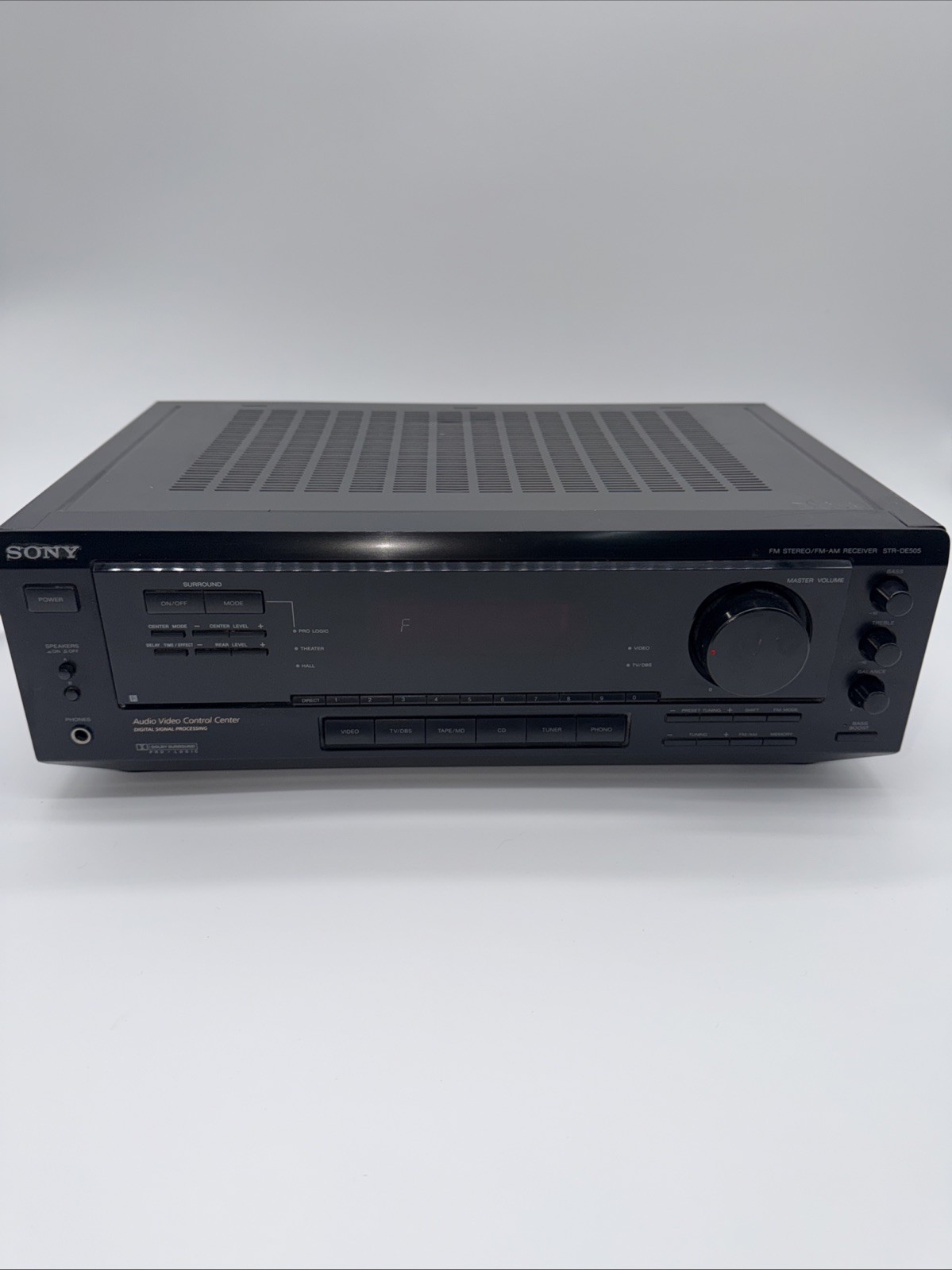 Sony STR-DE505 AM-FM/Stereo Surround Sound Receiver Tested