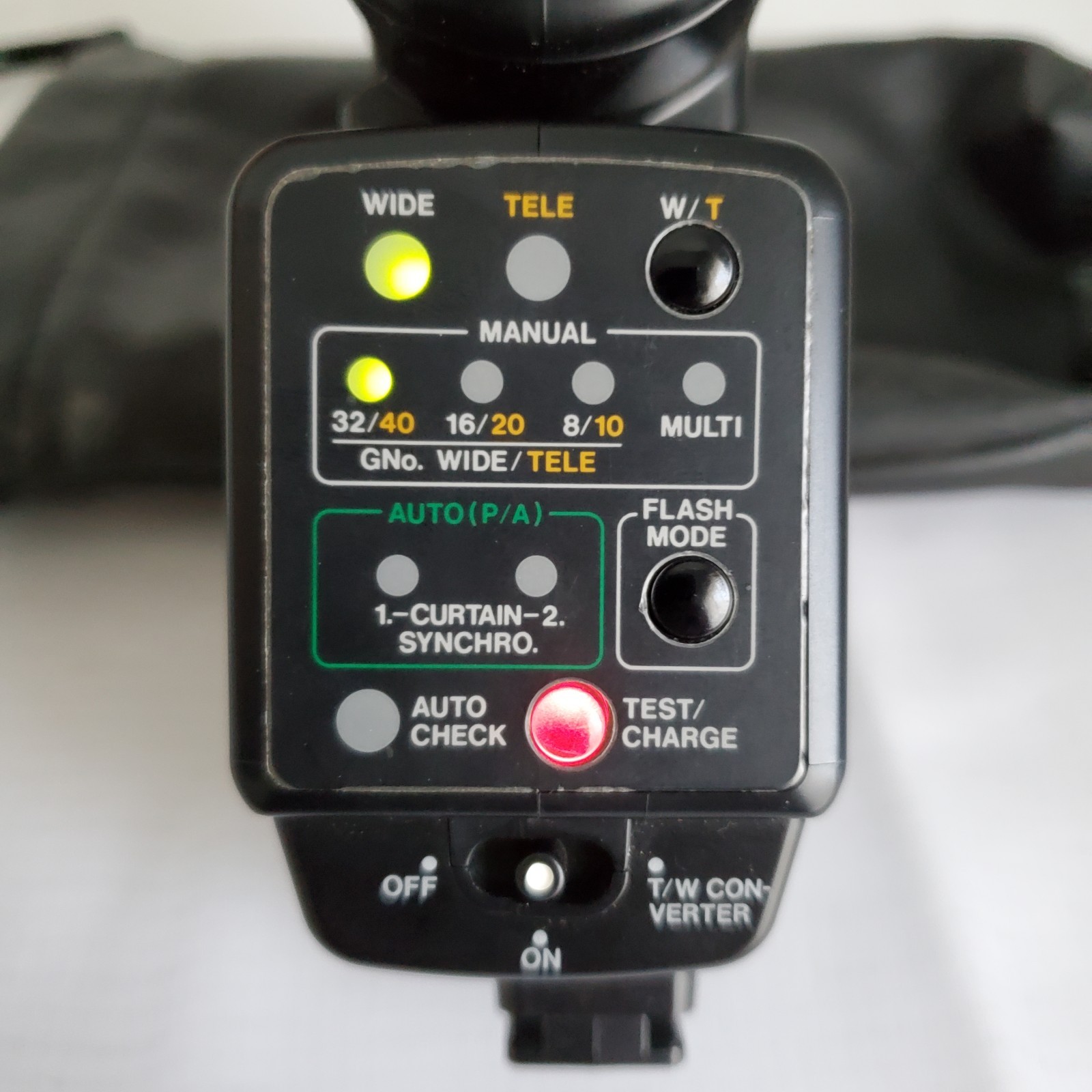 Olympus Electronic Flash G40 Camera Speedlight Works READ