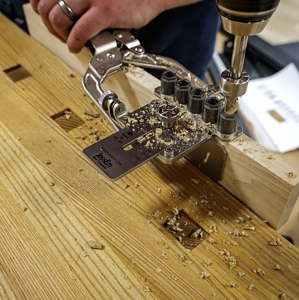 JessEm 08355 3/8" Stainless Dowelling Jig with Angle