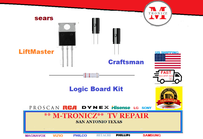 REPAIR KIT FOR  Craftsman  Chamberlain  14LG636D   14GR636E    Circuit Board