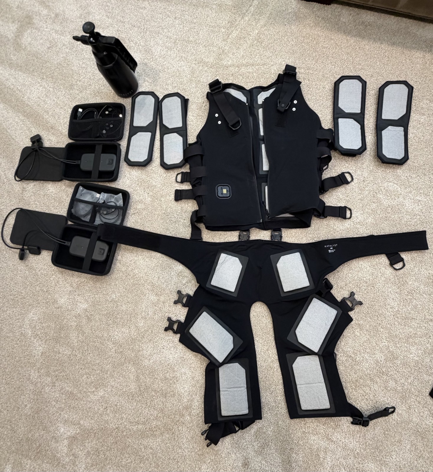Katalyst EMS Training System Complete Suit - TWO (2) Impulse Packs + Extra Strap