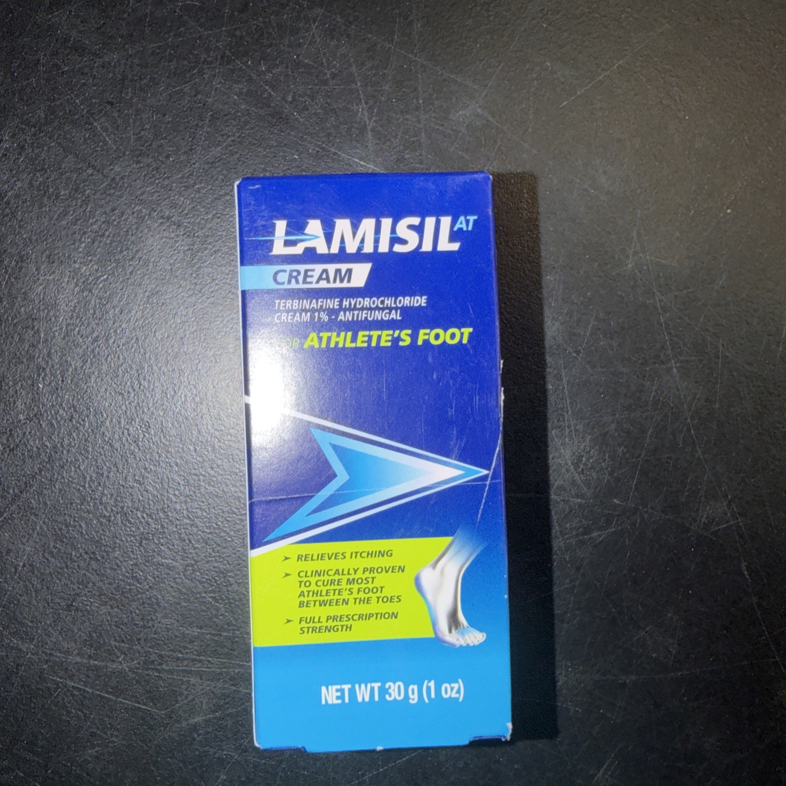 Lamisil AT 1% Athlete's Foot Treat Antifungal Cream 1oz ex 4/2027