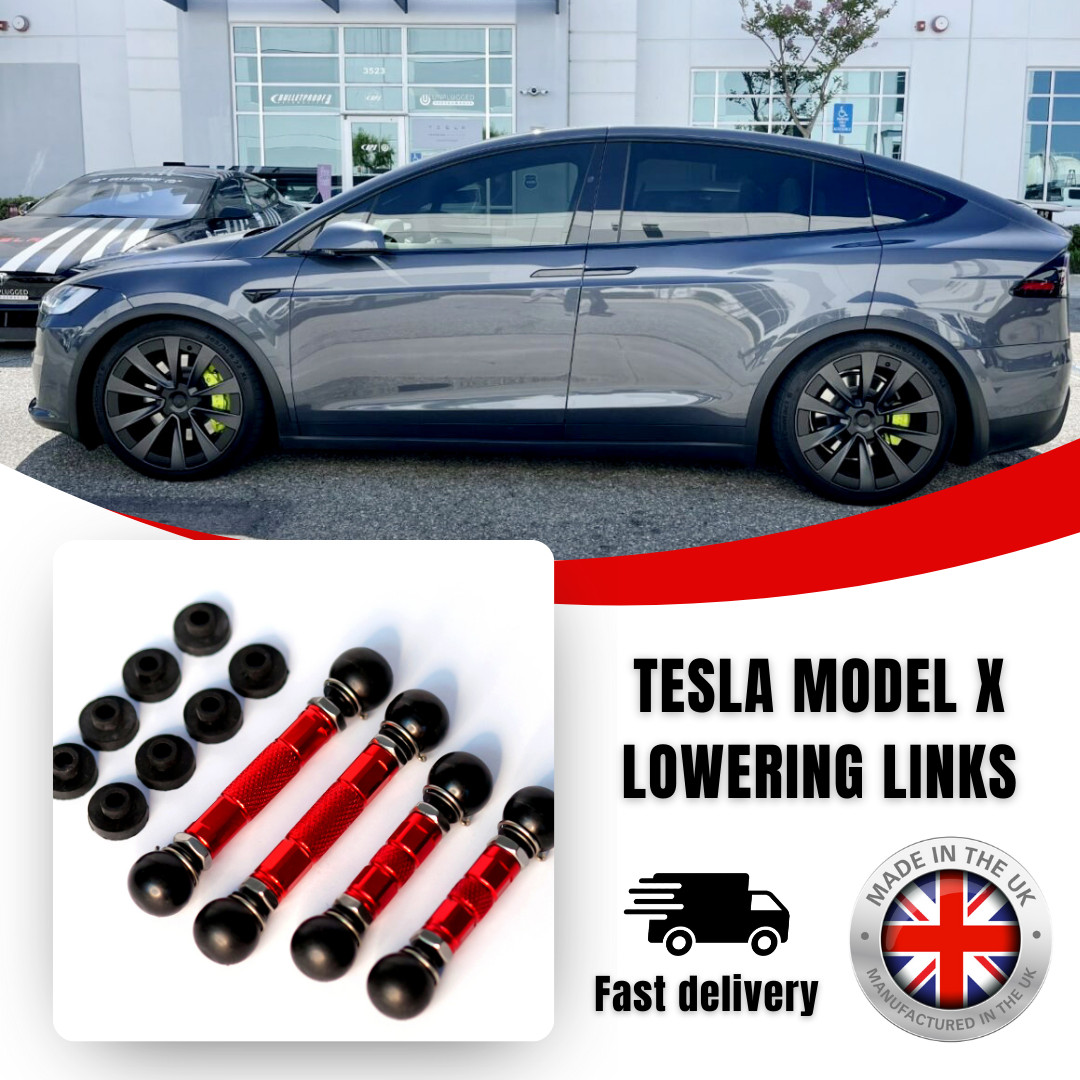 TESLA MODEL X EVOLUTION LOWERING LINKS KIT 2013 TO 2020 (PRECISION ADJUSTMENT)