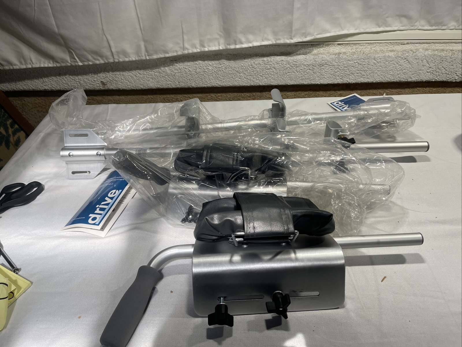 Lot Of 2 Universal Crutch/walker Platform Attachment