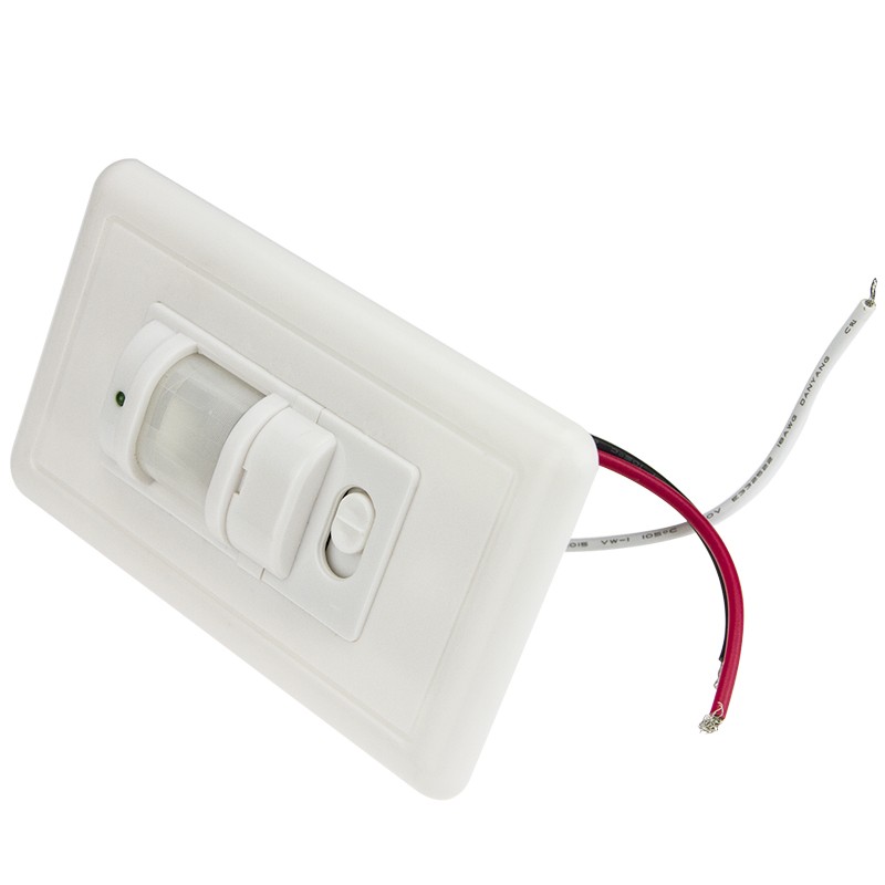 Infrared Motion Sensor Wall Switch PIR Manual On/Off Infrared Automatic Switch