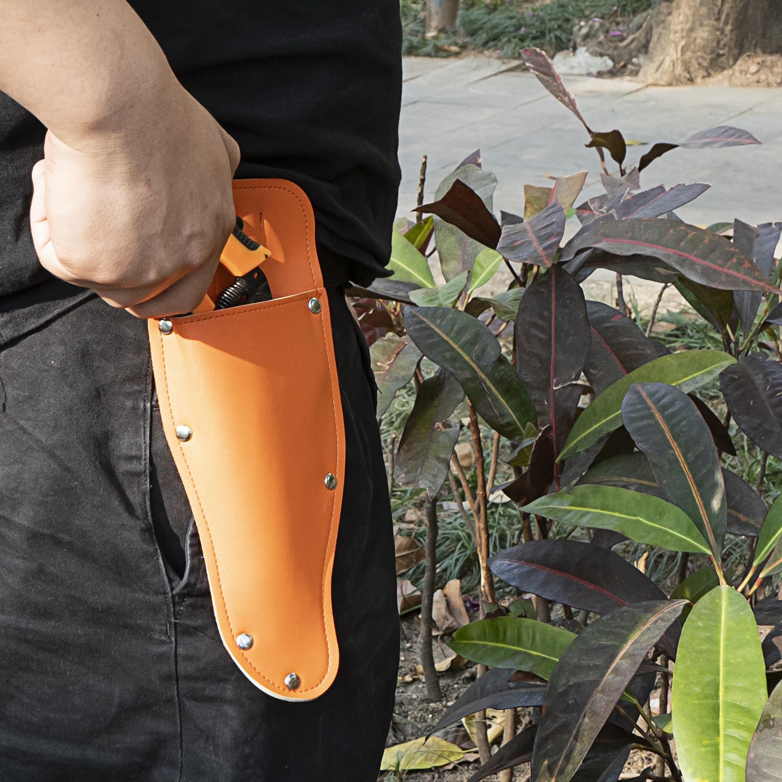 Black Pruning Shear Bag, Gardening Pruner Shears, Sheath Pruner, Sheath Prote...