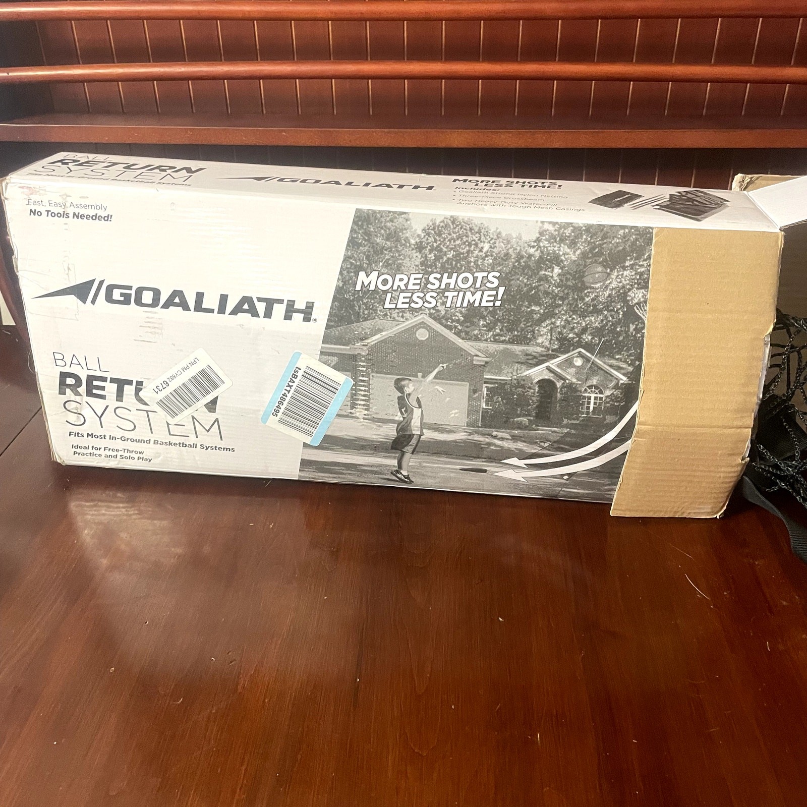 Goaliath Basketball Ball Return System - fits most systems