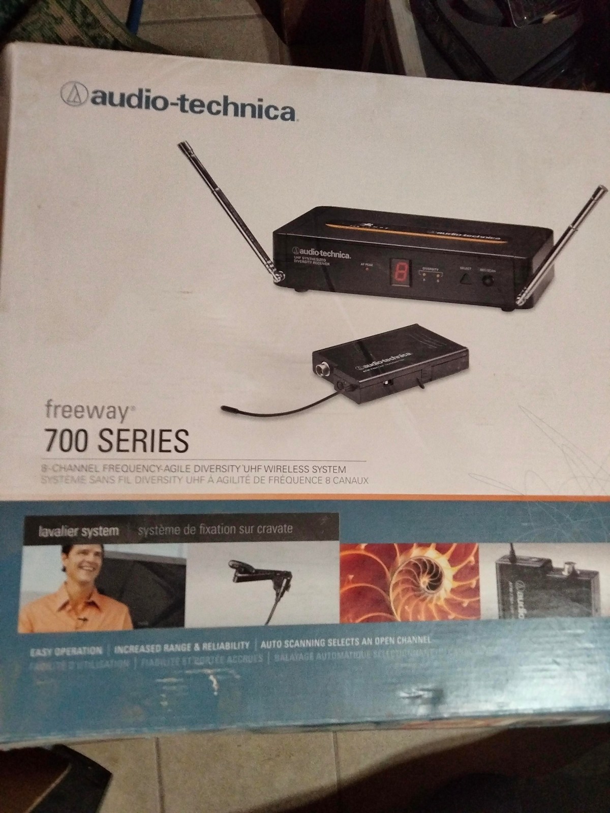 Audio Technica Wireless belt pack Freeway 700 series